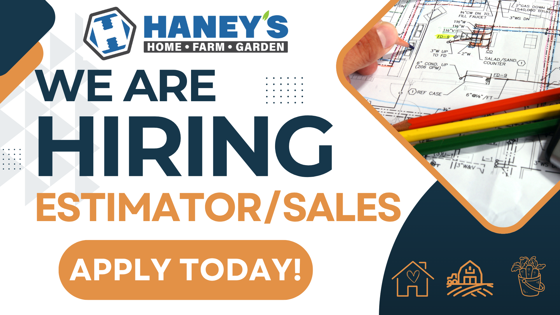 https://shophaneys.com/wp-content/uploads/2026/04/WE-ARE-HIRING-ESTIMATORSALES.png